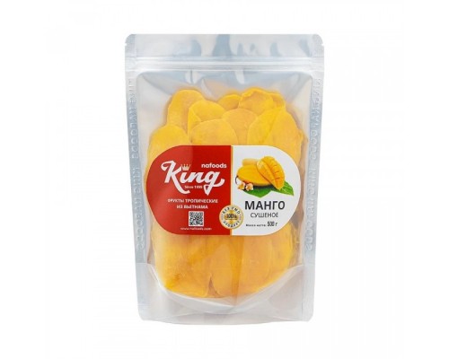 Манго Сушеное KING КингФудс KingFoods 500 г