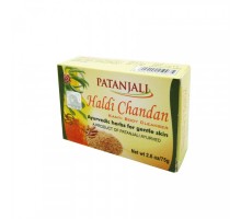Мыло Куркума и Сандал Haldi Chandan Patanjali 75 г