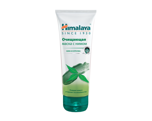 Маска Очищающая с Нимом для Лица Himalaya 75 мл