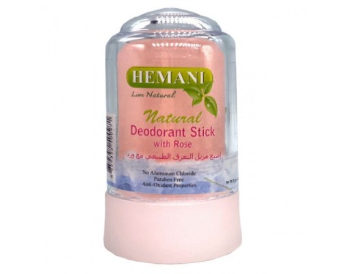 Натуральный Дезодорант Кристалл Алунит Роза Rose Hemani 70 г