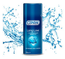 Гель-смазка Contex Long Love с охлаждающим эффектом 100 мл
