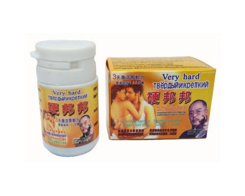 Very hard Твердый и крепкий (10таблеток)