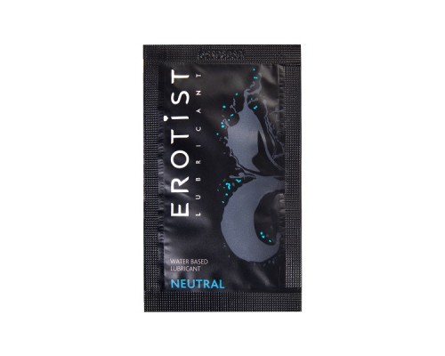 Лубрикант Erotist на водной основе NEUTRAL, нейтральный, саше, 4 мл