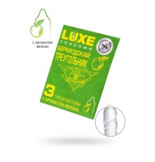 Презервативы Luxe, конверт «Бермудские треугольник», латекс, яблоко, 18 см, 5,2 см, 3 шт.