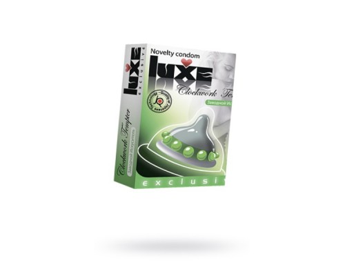 Презервативы Luxe, exclusive, «Заводной искуситель», 18 см, 5,2 см, 1 шт.