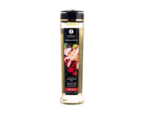 Масло для массажа Shunga Organica Maple Delight, возбуждающее, 240 мл
