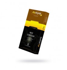 Презервативы Domino, classic, nice contour, 18 см, 5,2 см, 6 шт.