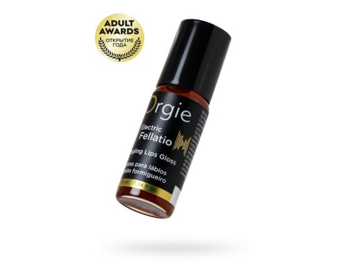 Блеск для губ Orgie Sexy Vibe Electric Fellatio с вибрирующим эффектом, 10 мл