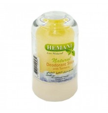 Натуральный Дезодорант Кристалл Алунит Куркума Turmeric Hemani 70 г