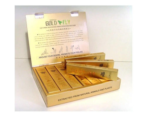 Возбуждающие капли Gold Fly 12шт (5мл)