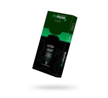 Презервативы Domino, classic, ultra light, латекс, 18 см, 5,2 см, 6 шт.