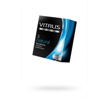 Презервативы Vitalis, premium, классические, 18 см, 5,3 см, 3 шт.