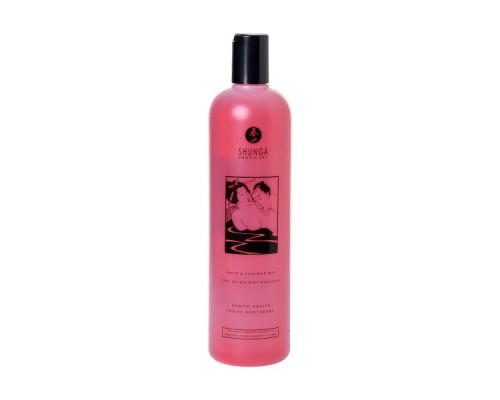 Гель для ванны и душа Shunga «Экзотические фрукты», съедобный, с расслабляющим эффектом, 500 мл