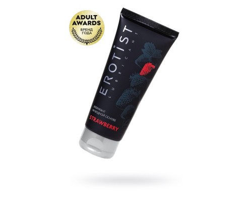 Лубрикант Erotist на водной основе STRAWBERRY, с ароматом клубники, 100 мл