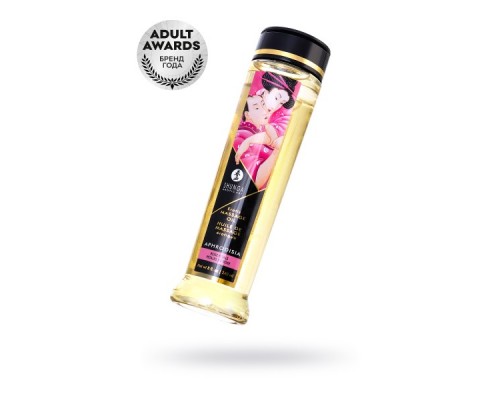 Масло для массажа Shunga Aphrodisia, натуральное, возбуждающее, роза, 240 мл