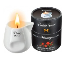 Массажная свеча Plaisir Secret Paris Bois Rouge & Red Wood 80 мл