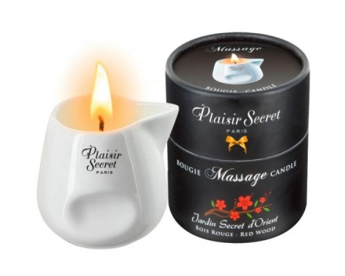 Массажная свеча Plaisir Secret Paris Bois Rouge & Red Wood 80 мл