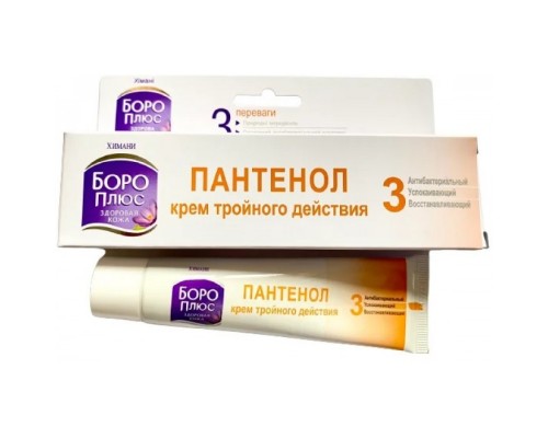 Боро Плюс Крем для Ухода за Кожей Тройного Действия Пантенол Himani 60 мл