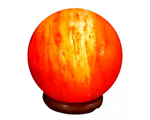 Светильник из Гималайской Кристаллической Соли "Himalayan" Фигура Шар Д 20 см Вес 8-9 кг