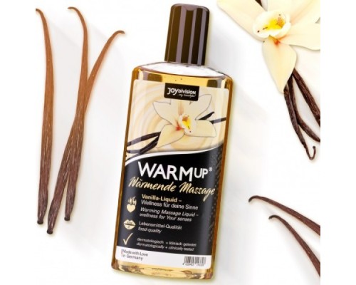 Разогревающее массажное масло WARMup со вкусом ванили 150 мл