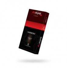 Презервативы Domino, harmony, 18 см, 5,2 см, 6 шт.