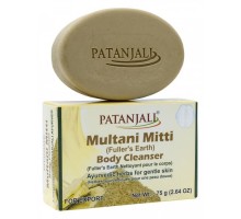 Мыло Мултани Митти Патанджали Multani Mitti Soap Body Сleanser Patanjali 75 г