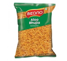 Закуска Индийская Хрустящая Лапша из Картофеля и Нутовой Муки Aloo Bhujia Bikano 200 г