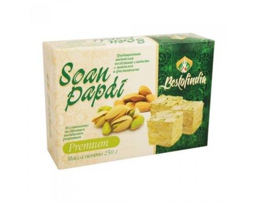 Соан Папди Премиум Soan Papdi Premium Bestofindia 250 г