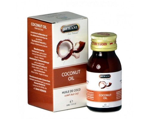 Масло Эфирное Кокосовое Coconut Oil Hemani 30 мл
