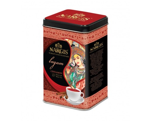 Чай Nargis Begum Assam TGFOP с Корицей 200г ж/б