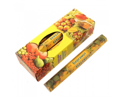 Благовония Bergamot Raj 20 шт