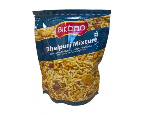 Закуска Индийская Хрустящая Смесь c Воздушным Рисом Bhelpuri Mixture Bikano 200 г