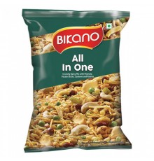Закуска Индийская Хрустящая Пряная Смесь All In One Bikano 200 г