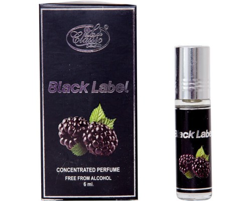 Арабские Масляные Духи Black Label Lade Classic 6мл