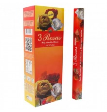 Благовония 3 Roses 3 Розы 20шт Sree Vani