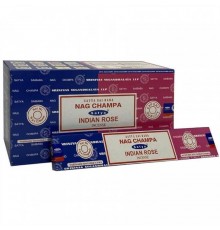 Благовония Indian Rose Nag Champa Наг Чампа Индийская Роза 16 г Satya