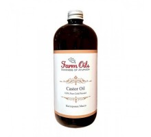 Касторовое Масло Пищевое Пластик Castor Oil Farm Oils 500 мл