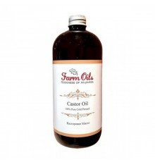 Касторовое Масло Пищевое Пластик Castor Oil Farm Oils 500 мл