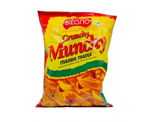 Чипсы Индийские Хрустящий Картофель Crunchy Munchy Bikano 125 г