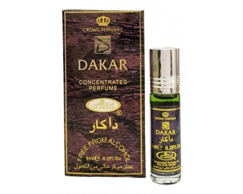 Al Rehab Мужской Dakar Масляные Духи Ролик 6мл