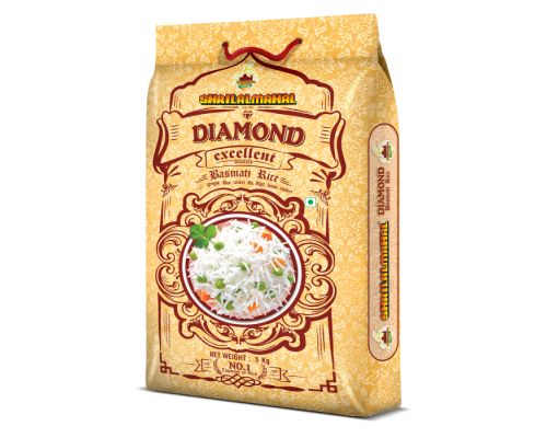 Индийский Рис Басмати Diamond  ShriLalMahal 5кг