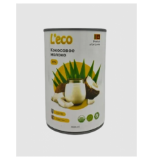 Молоко Кокосовое 17%  ж/б L`eco 400 мл