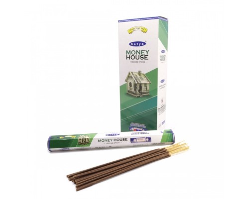 Благовония Money House Денежный Дом Satya 20 шт