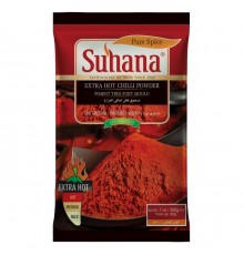 Перец Острый Чили Молотый Extra Hot Chilli Powder 200г Suhana