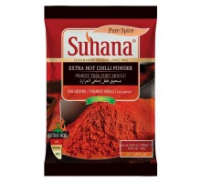 Перец Острый Чили Молотый Extra Hot Chilli Powder 100г Suhana