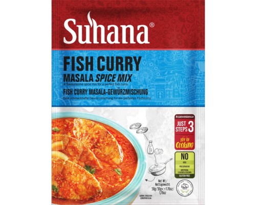 Смесь Специй Микс для Рыбы Карри Fish Curry Mix  50г Suhana