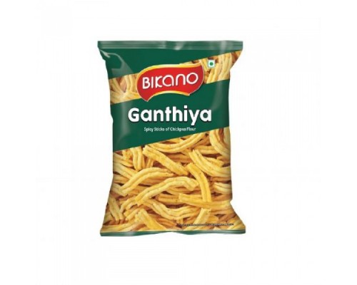 Закуска Индийская из Нутовой Муки Ganthiya Bikano 200 г