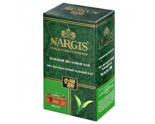 Чай  Зеленый Листовой Nargis 100 г