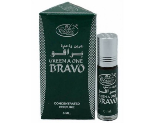 Арабские Масляные Духи Green A One Bravo Lade Classic 6мл