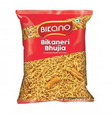 Закуска Индийская Хрустящая Лапша из Бобов Вигны Bikaneri Bhujia Bikano 200 г